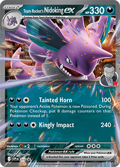 Team Rocket's Nidoking ex